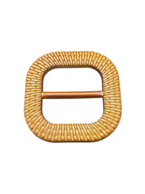 BUCKLE WOODEN LOOK 50 mm SQUARE