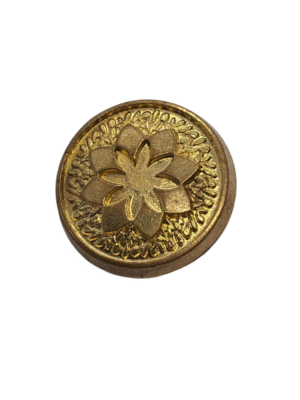 METAL BUTTON 21.5 mm GOLDEN 1