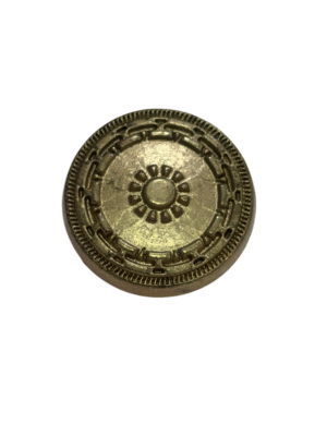 METAL BUTTON 21.5 mm GOLDEN