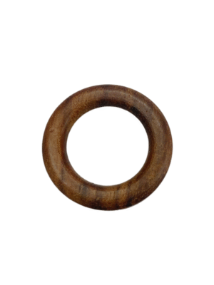 WOODEN ROUND  RING 38 mm